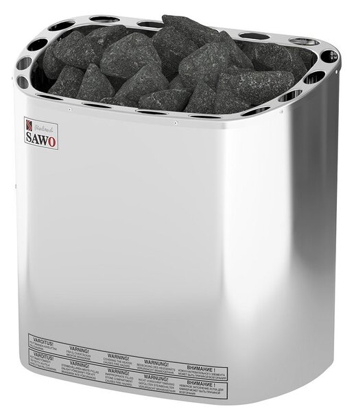 Sawotec saunová kamna elektrická Nordex SCA-90NS-Z-C, Steel