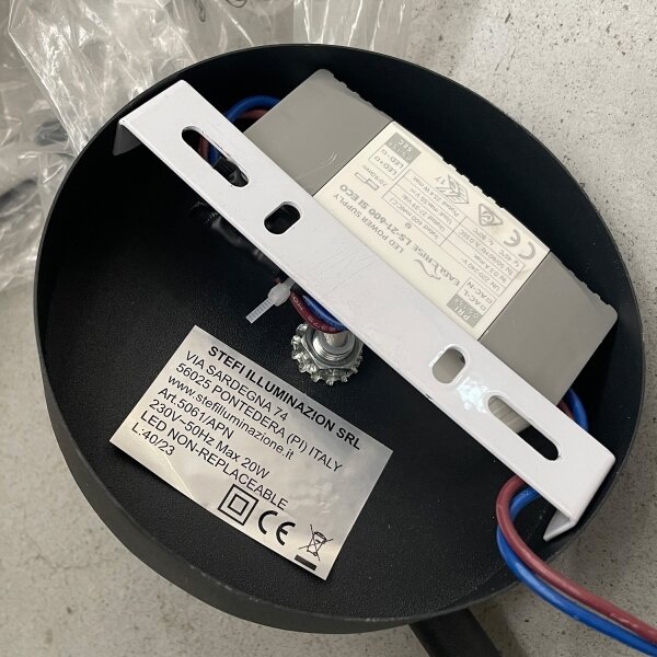 ONLI - LED Nástěnné svítidlo TWIST LED/6W/230V 4000K černá