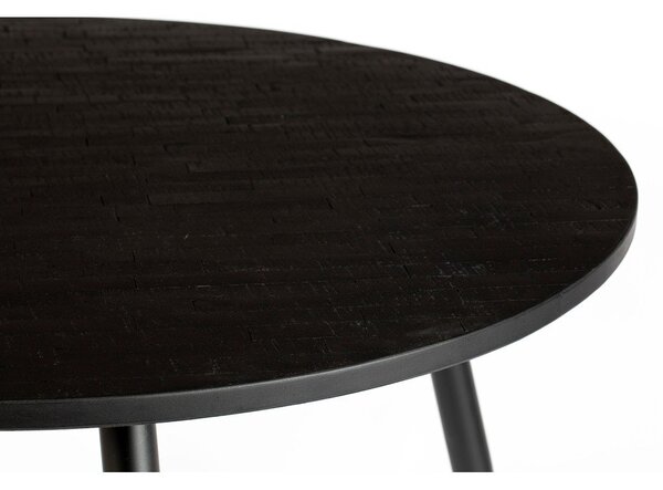 Kulatý jídelní stůl z teakového dřeva ø 110 cm Mo – White Label