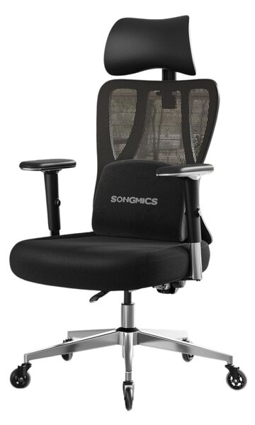 SONGMICS Kancelářská židle Ukol černá