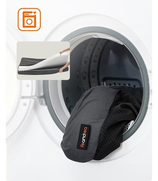 SONGMICS Pelíšek pro psy Dustin 106 cm XL šedý