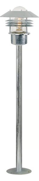 Nordlux - Venkovní lampa VEJERS 1xE27/60W/230V IP54 stříbrná 92 cm