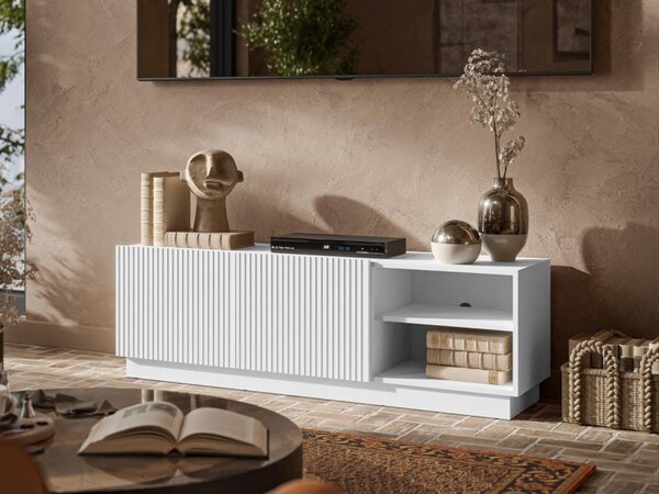 TV stolek/skříňka Ceroza 150 2D, Barva: černá 5903211454424