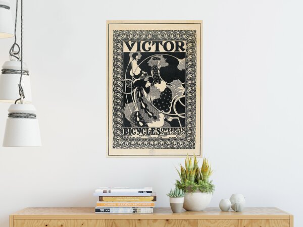 FUGU Přemístitelný plakát Victor Bicycles Rozměr: 44 x 63 cm