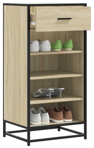 Botník dub sonoma 48x38x97,5 cm kompozitní dřevo