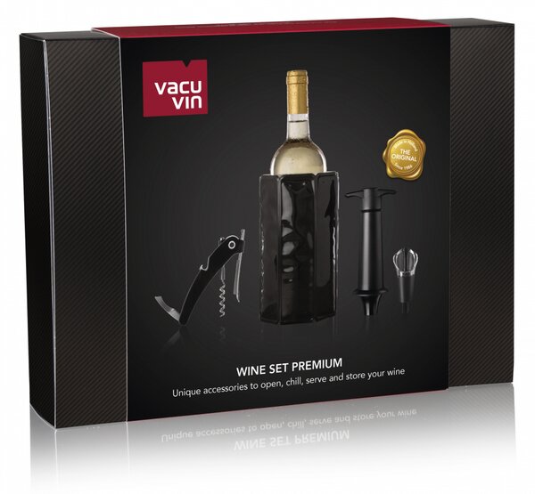 Vinný set Premium, 4 ks + dárkové balení