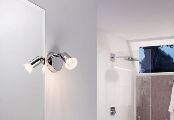 P 66749 Spotlight Carolina IP44 GU10 230V max. 10W stmívatelné chrom - PAULMANN