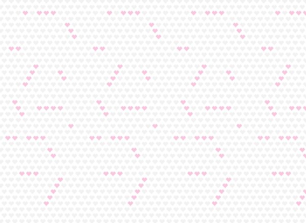 FUGU Samolepicí tapeta Pixel hearts Barva: dig-hearts šedá - růžová