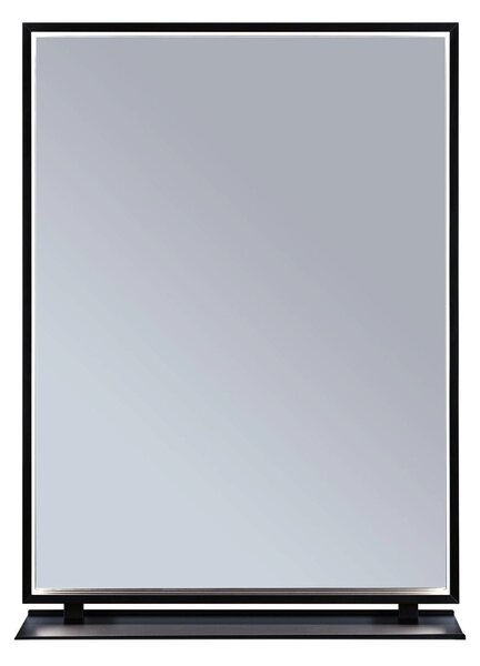 P 71093 LED zrcadlo s osvětlením Miro IP44 měnitelná bílá 230V 11W zrcadlo/černá mat - PAULMANN