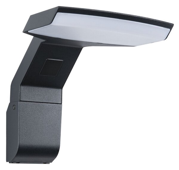 P 94826 LED venkovní nástěnné svítidlo Zenera IP44 150x194mm 3000K 10W 230V antracit kov - PAULMANN