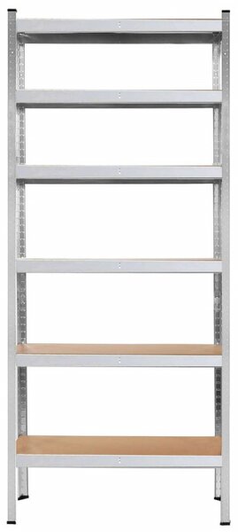 Kovový regál 225x110x50 cm, 6 polic SPRINGOS HA5213