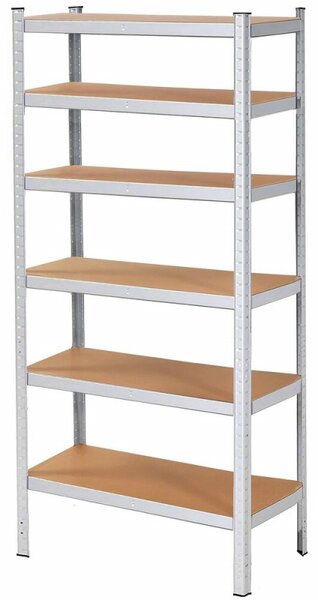 Kovový regál 225x110x50 cm, 6 polic SPRINGOS HA5213