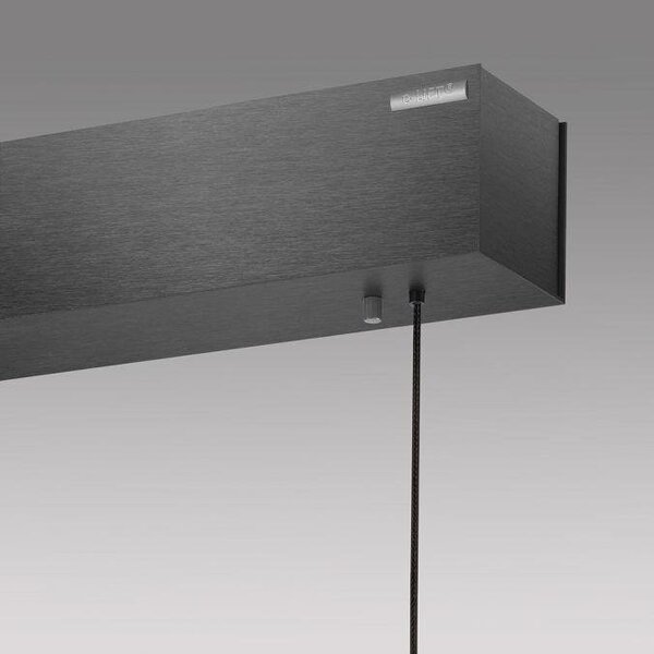Paul Neuhaus Závěsné LED svítidlo PURE-E-MOTION, 45W, d. 120 cm, 2700-5000K, elektricky nastavitelná výška Barva: Platina
