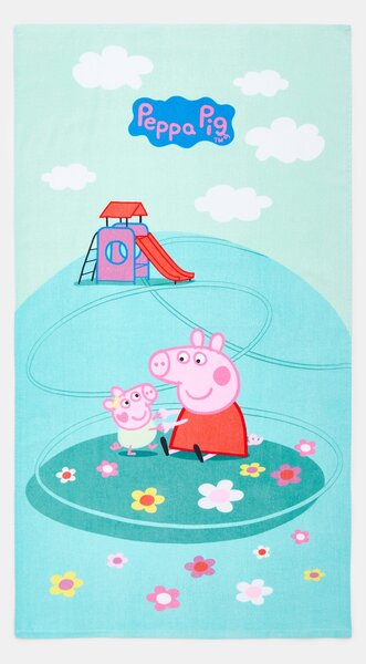 Sinsay - Bavlněný ručník Peppa Pig - vícebarevná