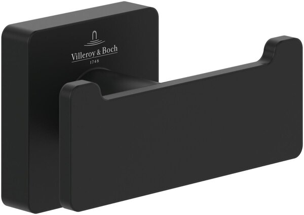 Villeroy & Boch Elements věšák na ručník černá TVA152012000K5