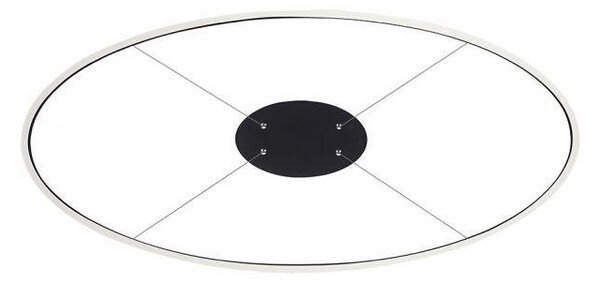 Paul Neuhaus Závěsné LED svítidlo TITUS, 65W, ø 118 cm, 3000K stmívatelné