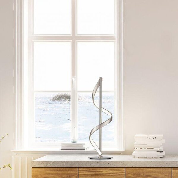 Paul Neuhaus Stolní LED lampa Q-SWING 13,5W, v. 48 cm, ZigBee 2700-5000K Barva: Stříbrná