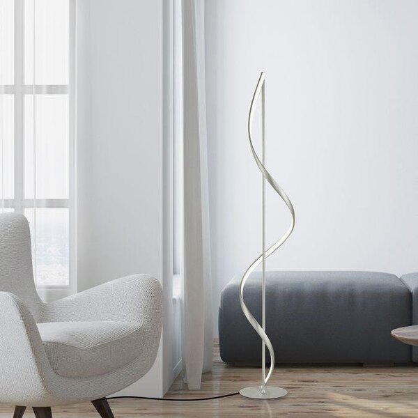 Paul Neuhaus Stojací LED lampa Q-SWING 27,5W, v. 141 cm, ZigBee 2700-5000K Barva: Antracit