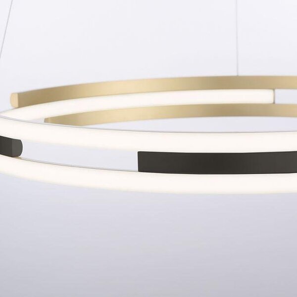 Paul Neuhaus Závěsné LED svítidlo Q-BELUGA, 62W, ø 60 cm, ZigBee, CCT 2700-5000K