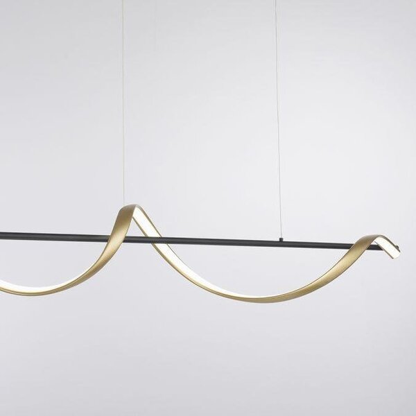 Paul Neuhaus Závěsné LED svítidlo Q-SWING, 28W, d. 121 cm, CCT 2700-5000K Barva: Antracit