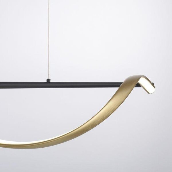 Paul Neuhaus Závěsné LED svítidlo Q-SWING, 28W, d. 121 cm, CCT 2700-5000K Barva: Antracit
