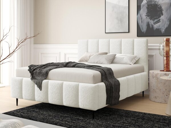 Čalouněná postel s úložným prostorem Taesa Leg Boucle, Rozměr postele: 160 x 200 cm, Barva:: Lambi 12 5903211521072