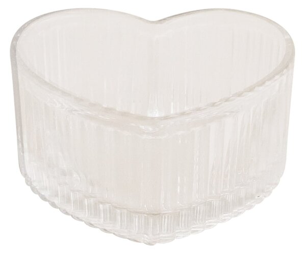 Skleněná miska Heart