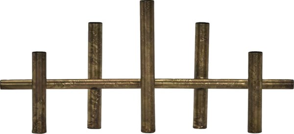 Kovový svícen Maxi Antique Brass 45 cm
