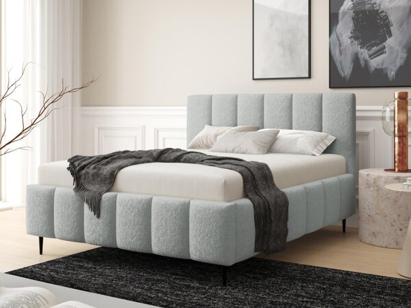 Čalouněná postel s úložným prostorem Taesa Leg Boucle, Rozměr postele: 160 x 200 cm, Barva:: Lambi 12 5903211521072