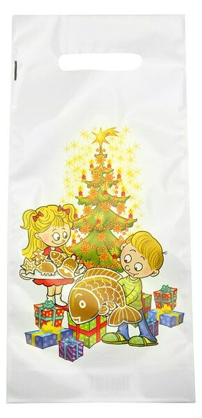 Euro Habitat Vánoční taška dětská - Dárky pod stromečkem