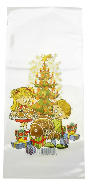 Euro Habitat Vánoční taška dětská, celofánová - Dárky pod stromečkem