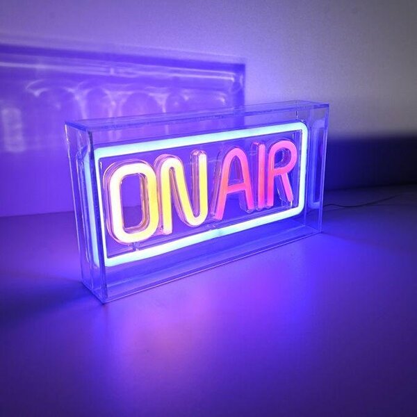 LD 85013-70 NEON-ONAIR LED nástěnné svítidlo USB, akryl, vícebarevné, šňůrový vypínač, dekorativní - LEUCHTEN DIREKT / JUST LIGHT