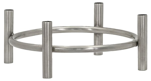 Adventní svícen Maxi Antique Silver Ø 30 cm