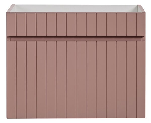 Koupelnová skříňka s umyvadlem a deskou ICONIC Rose DU80/1 | 80 cm