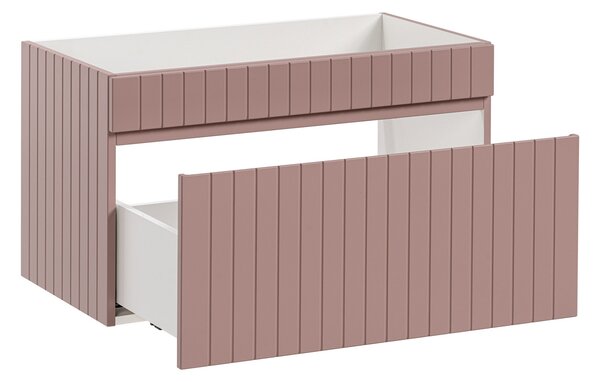 Koupelnová skříňka s deskou ICONIC Rose D80/2 | 80 cm