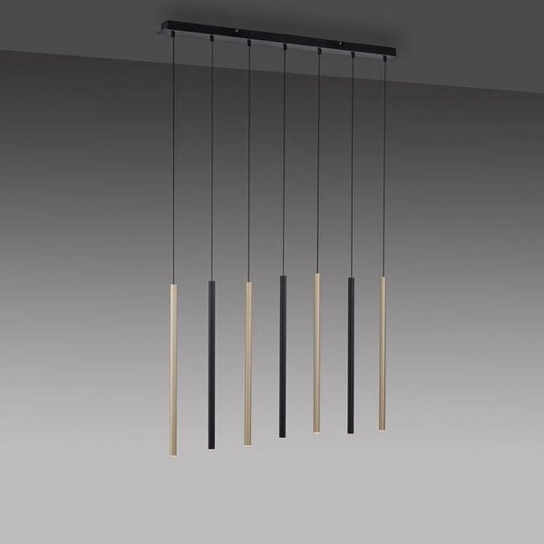 Paul Neuhaus Závěsné LED svítidlo FLUTE, 35W, d. 100 cm, 3000K stmívatelné