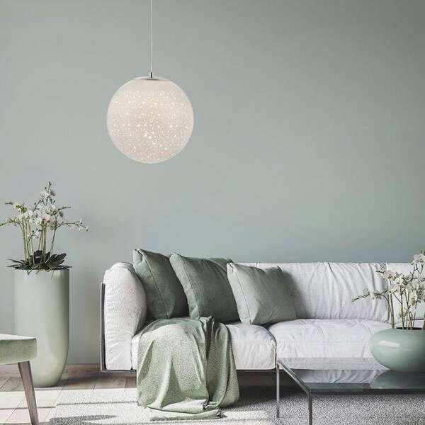Paul Neuhaus Závěsné LED svítidlo BOLO, 12W, ø 25 cm, 3000K