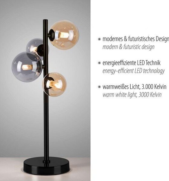 Paul Neuhaus Stolní LED lampa POPSICLE, 12W, v. 48 cm, 3000K