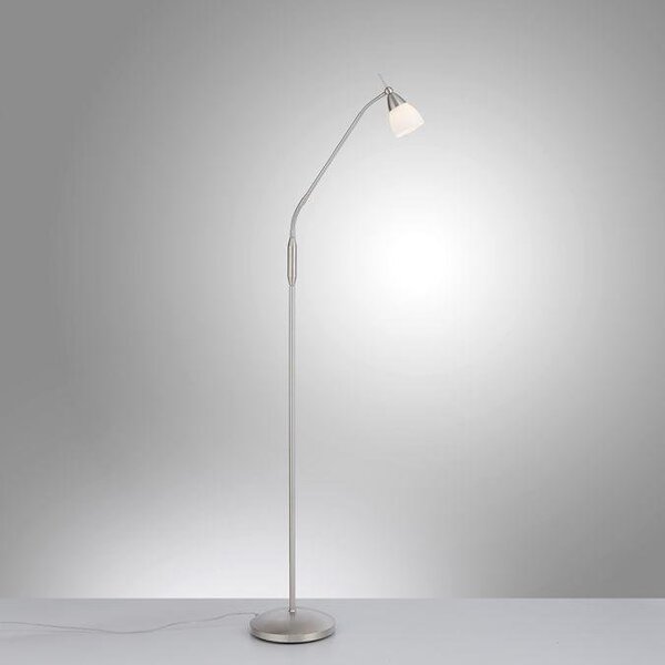 Paul Neuhaus Stojací LED lampa PINO, 3W, v. 163 cm, 3000K stmívatelná, dotykový stmívač Barva: Retro mosaz
