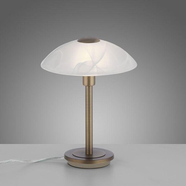 Paul Neuhaus Stolní LED lampa ENOVA, 3W, v. 28 cm, 3000K stmívatelná Barva: Mosaz
