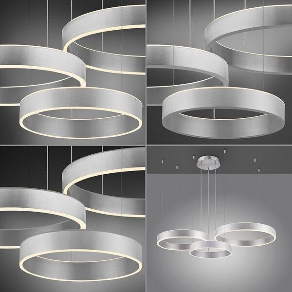 Paul Neuhaus Závěsné LED svítidlo SCULLI, 60W, d. 110 cm, CCT 2700-5000K
