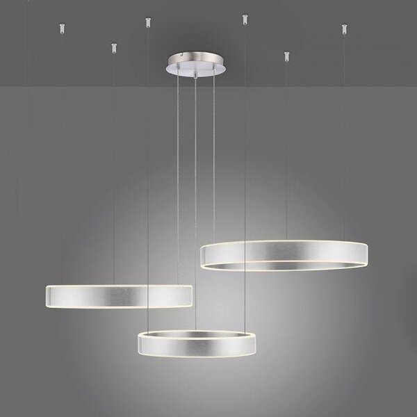 Paul Neuhaus Závěsné LED svítidlo SCULLI, 60W, d. 110 cm, CCT 2700-5000K