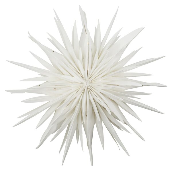 Závěsná papírová hvězda Dust Off White 40 cm