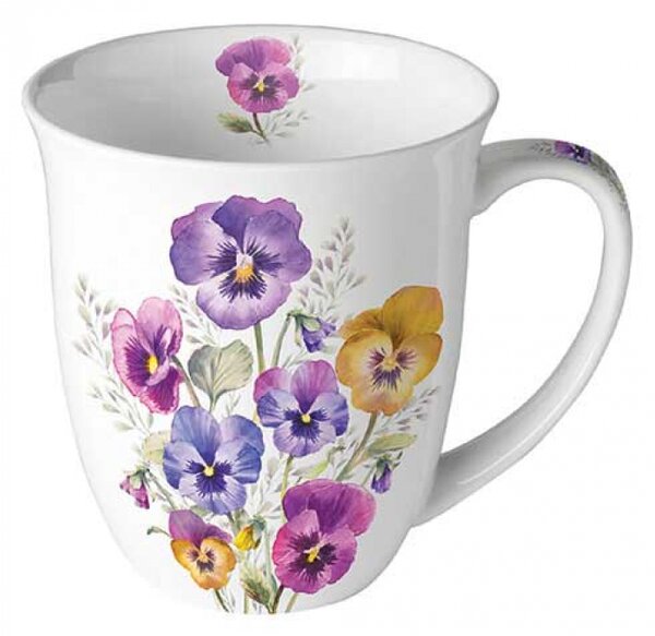 Porcelánový hrnek Macešky 400 ml