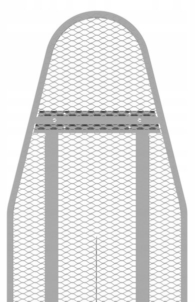 Erga Model 101, žehlící prkno 137,5x30x89 cm, stříbrná-šedá, ERG-SEP-10DESPRMOD101