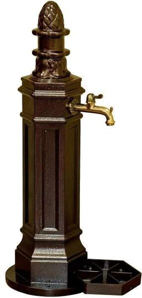 PRÉMIOVÝ vodovodní sloupek ROMA, hammer bronz