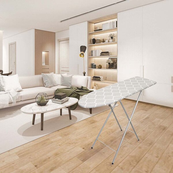 Erga Model Irit, žehlící prkno 100x30x80 cm, stříbrná-vícebarevné, ERG-SEP-10DESDOPRIRIT