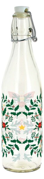 Skleněná láhev s patentním uzávěrem TORO 540ml Veselé Vánoce