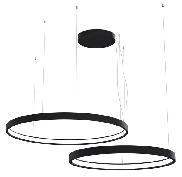 Led2 Závěsné LED svítidlo CIRO SET 2 P-Z, 100W Barva: Černá, Stmívání, řízení: 3000K/4000K Casambi TW