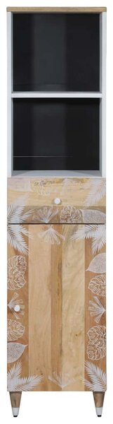 Koupelnová skříňka 38x33,5x160 cm masivní mangovníkové dřevo